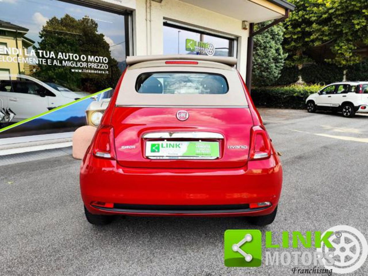 Fiat 500 Cabrio Red Cabrio 23,65 kWh (14)