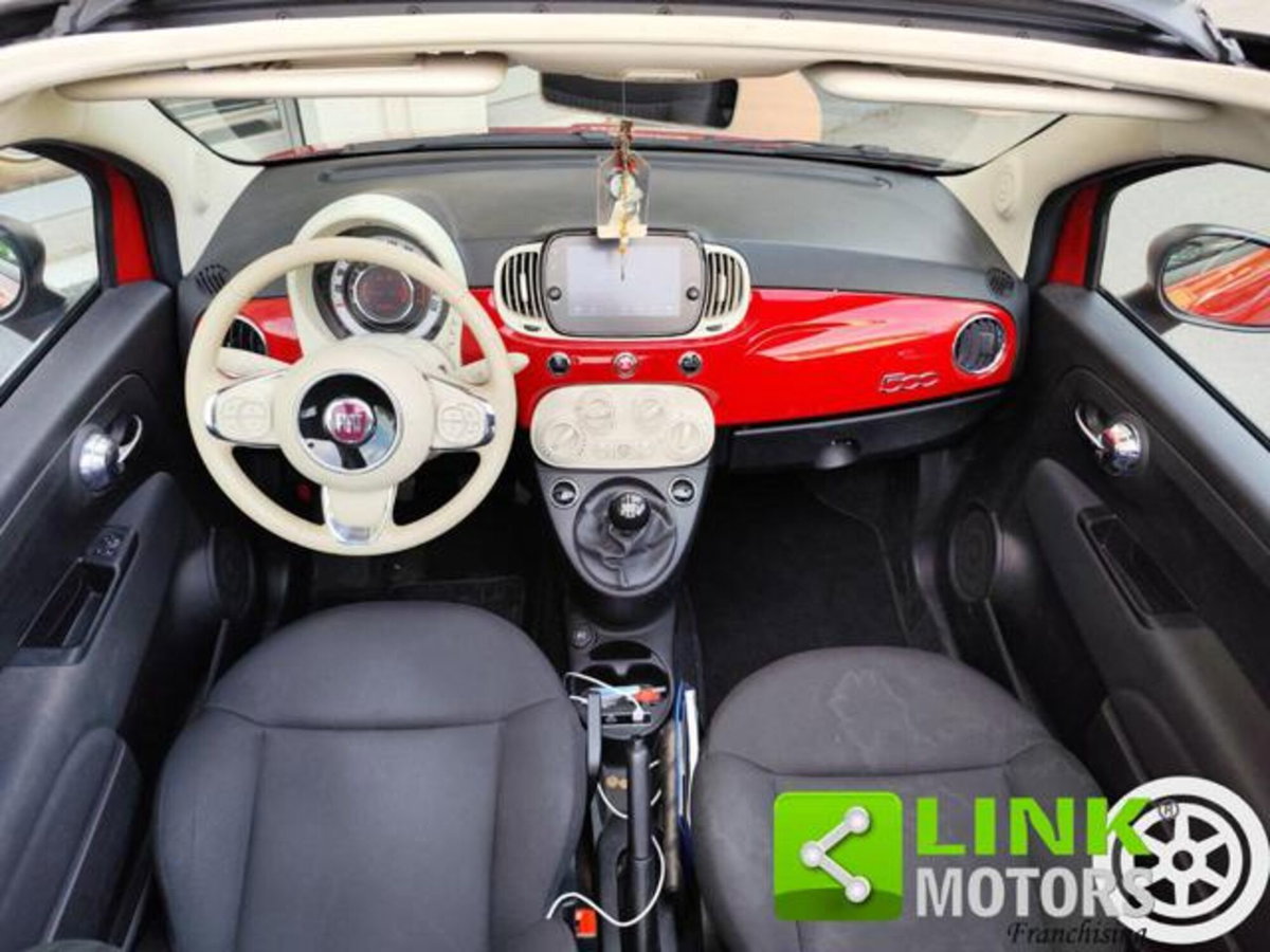 Fiat 500 Cabrio Red Cabrio 23,65 kWh (4)