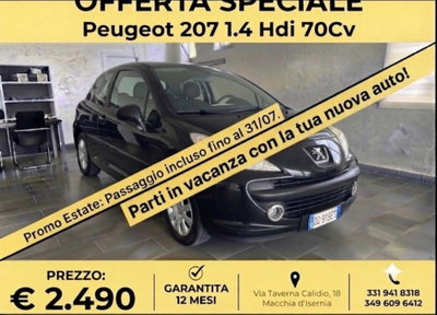 Peugeot 207 HDi 70CV 3p. Access usata