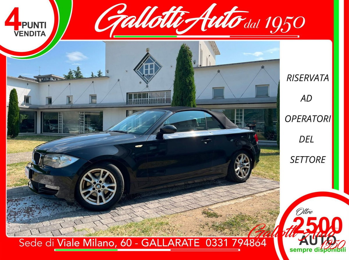 BMW Serie 1 Cabrio 120d  Attiva