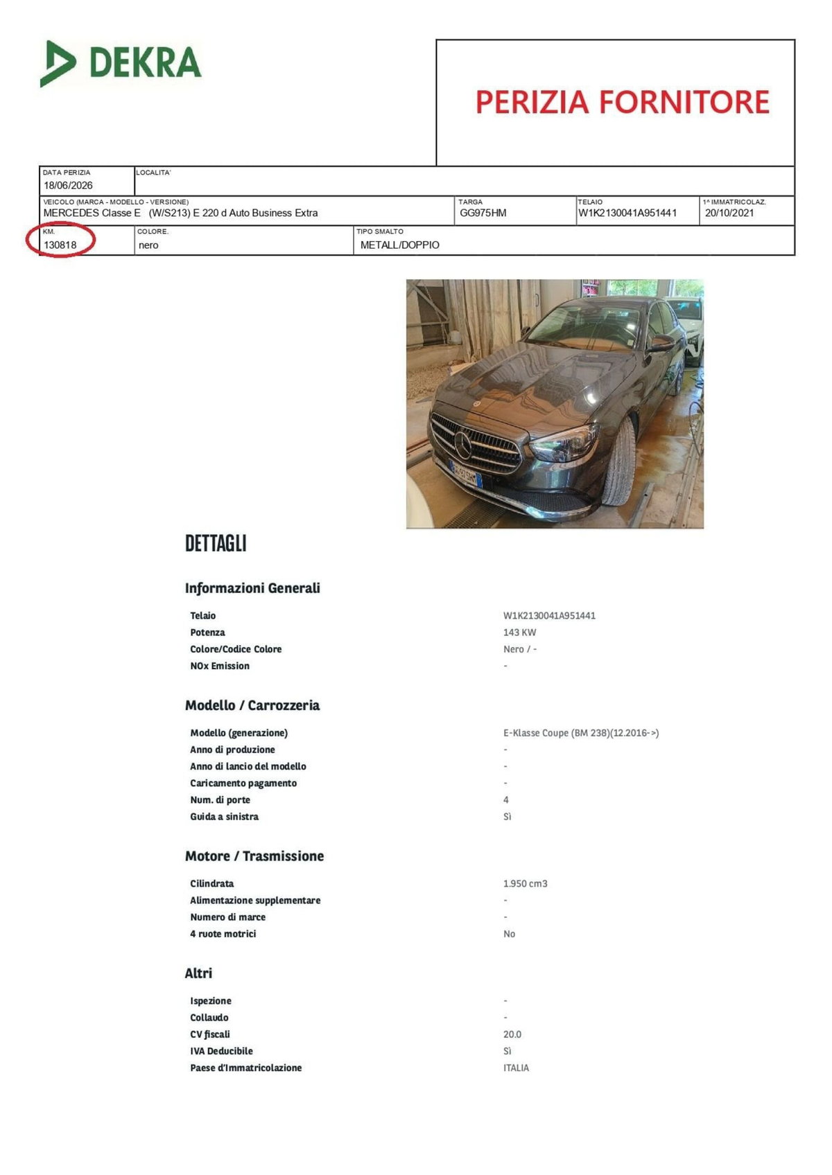 Mercedes-Benz Classe E 220 d Auto Sport (14)