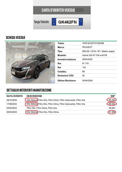 Peugeot 508 SW Plug-in Hybrid 225 e-EAT8 GT Line (15)