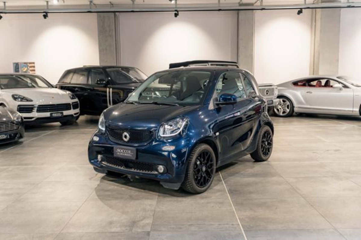 smart Fortwo 90 0.9 Turbo twinamic parisblue Passion