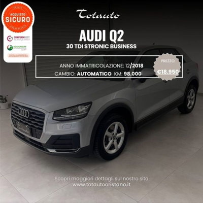 Audi Q2 Q2 1.6 TDI S tronic Business usata