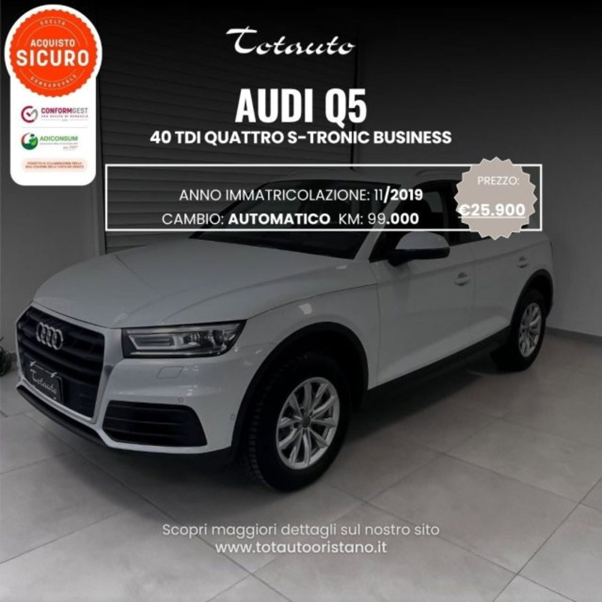 Audi Q5 40 TDI quattro S tronic Business
