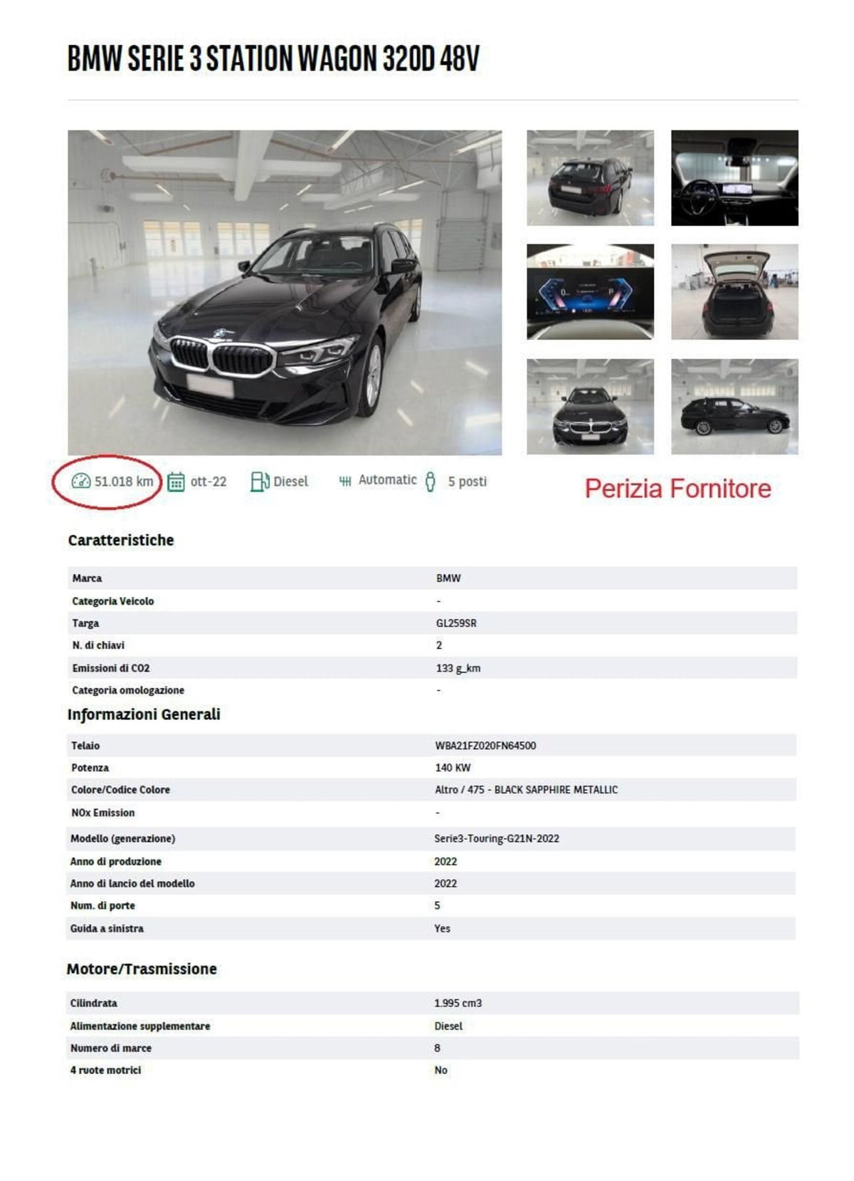 BMW Serie 3 Touring 320d  mhev 48V auto (13)