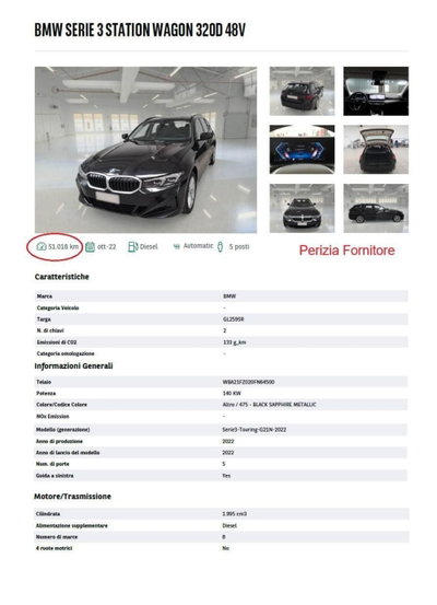 BMW Serie 3 Touring 320d  mhev 48V auto (13)