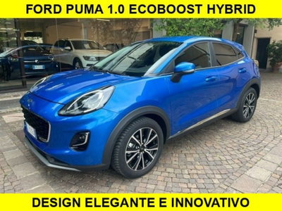 Ford Puma 1.0 EcoBoost Hybrid 125 CV S&S aut. Titanium Design usata