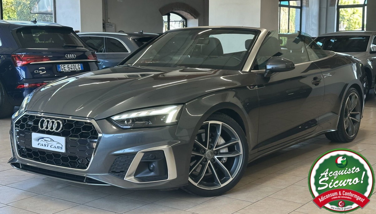 Audi A5 Cabrio 40 2.0 tfsi mhev S line edition quattro 204cv s-tronic