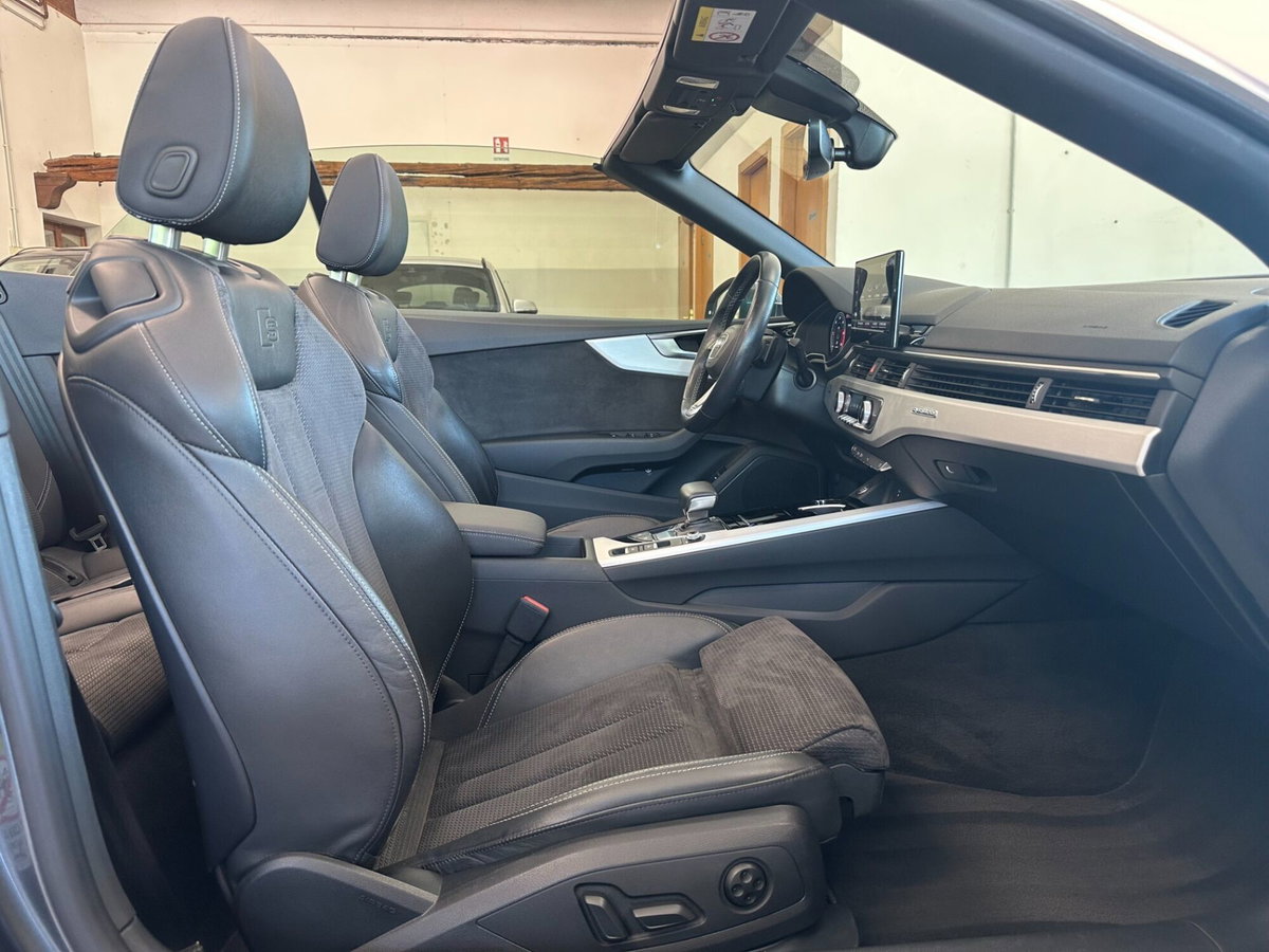 Audi A5 Cabrio 40 2.0 tfsi mhev S line edition quattro 204cv s-tronic (11)