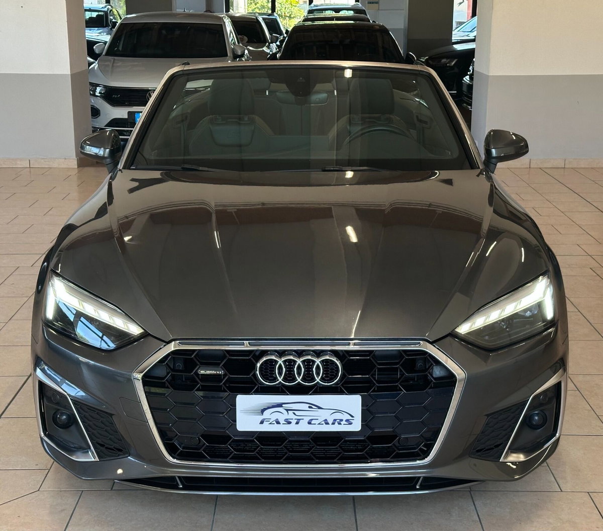 Audi A5 Cabrio 40 2.0 tfsi mhev S line edition quattro 204cv s-tronic (2)