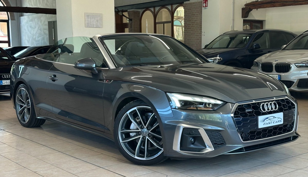 Audi A5 Cabrio 40 2.0 tfsi mhev S line edition quattro 204cv s-tronic (3)