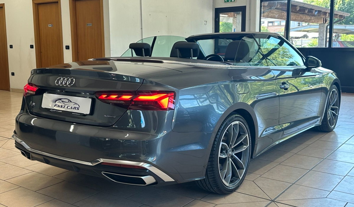 Audi A5 Cabrio 40 2.0 tfsi mhev S line edition quattro 204cv s-tronic (6)