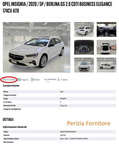 Opel Insignia 2.0 CDTI 174 CV S&S aut. Grand Sport Bus. Elegance (13)