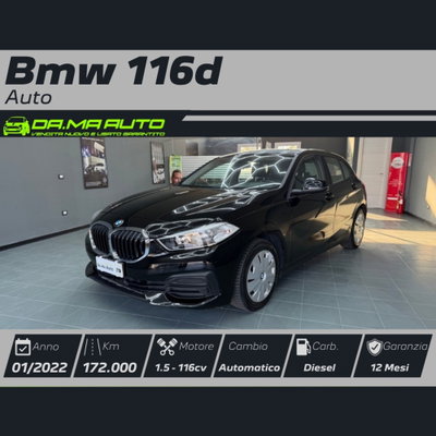BMW Serie 1 116d 2.0 116CV cat 5 porte Attiva DPF usata