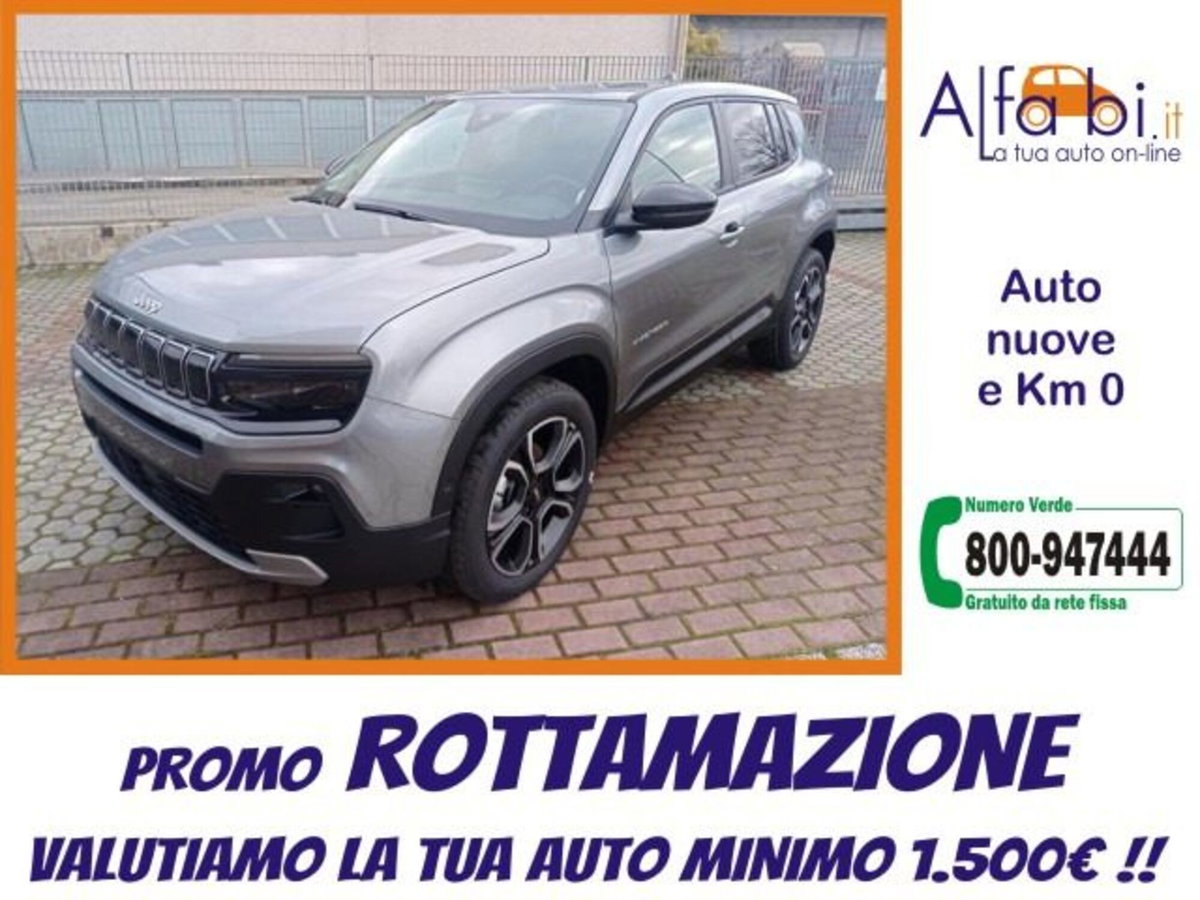 Jeep Avenger 1.2 turbo Summit fwd 100cv