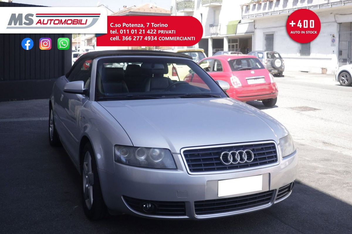 Audi A4 Cabrio Cabriolet 2.5 V6 TDI cat