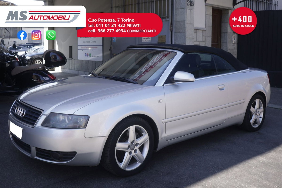 Audi A4 Cabrio Cabriolet 2.5 V6 TDI cat (11)