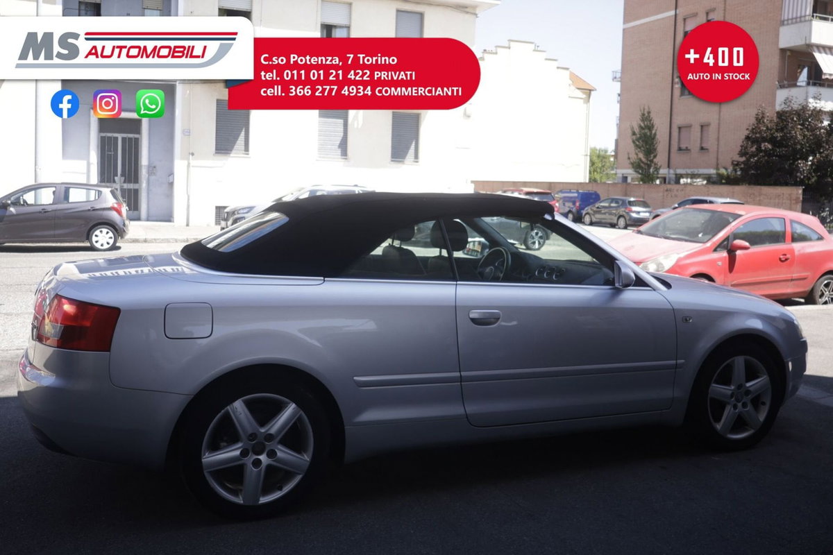 Audi A4 Cabrio Cabriolet 2.5 V6 TDI cat (13)
