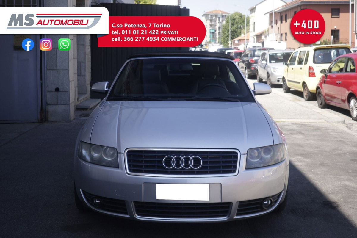 Audi A4 Cabrio Cabriolet 2.5 V6 TDI cat (9)