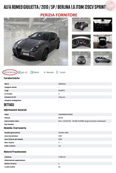 Alfa Romeo Giulietta 1.6 JTDm Sprint 120cv (14)