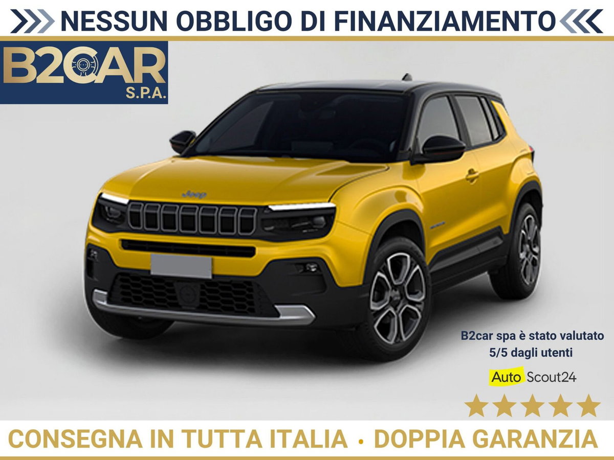 Jeep Avenger full-electric Altitude fwd 156cv auto