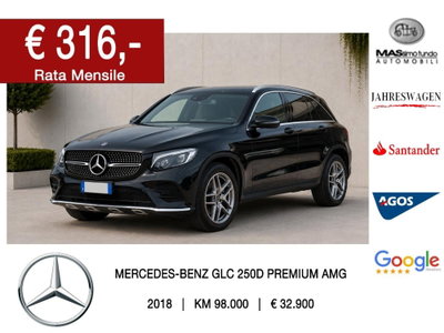 Mercedes-Benz GLC SUV 250 d 4Matic Premium usata