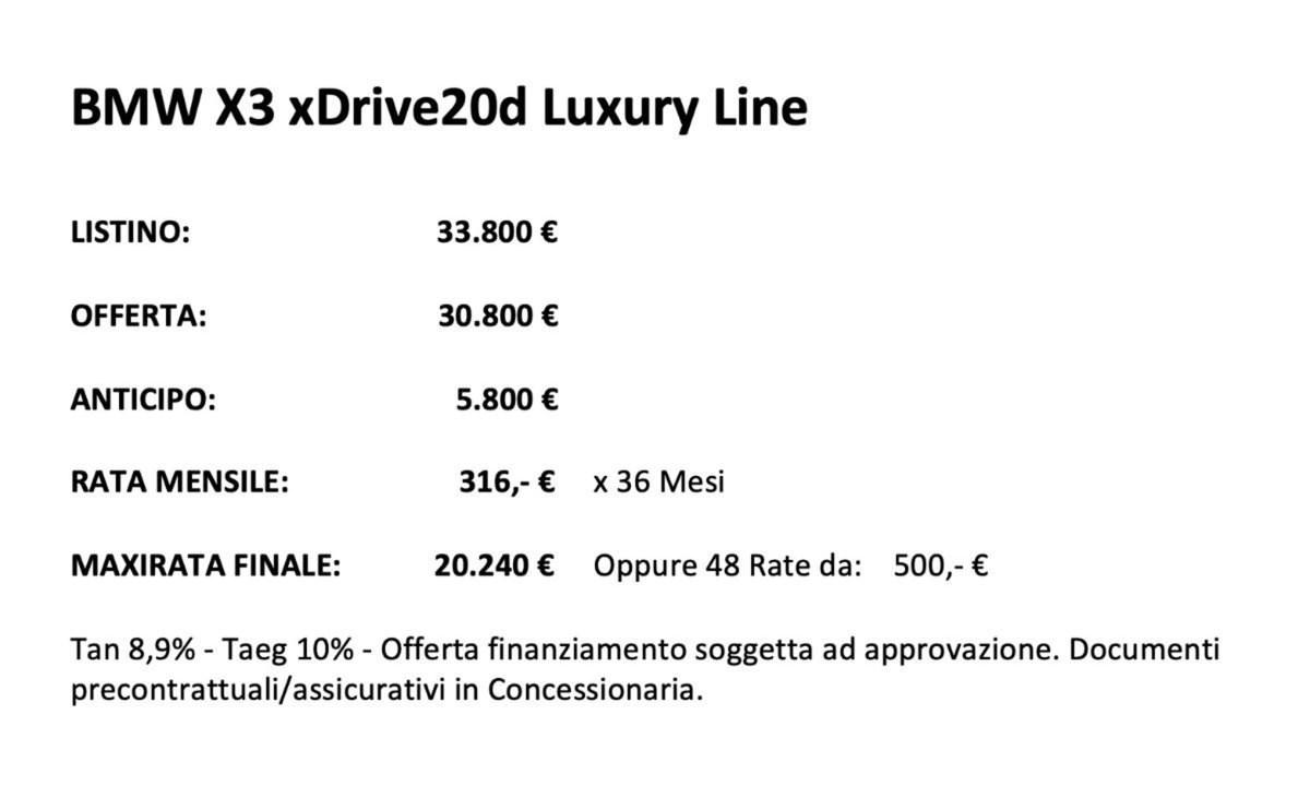 BMW X3 xDrive20d Luxury (16)