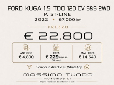 Ford Kuga 1.5 TDCI 120 CV S&S 2WD ST-Line (20)