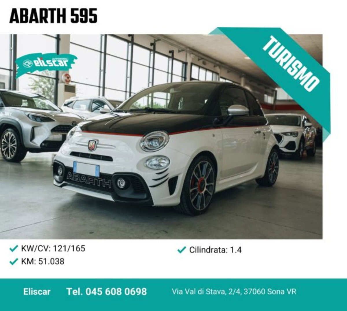 Abarth 595 595 1.4 Turbo T-Jet 165 CV Turismo