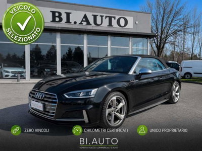 Audi S5 Cabrio 3.0 tfsi quattro 354cv tiptronic usata