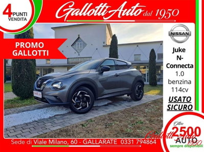Nissan Juke 1.0 dig-t N-Connecta 114cv usata