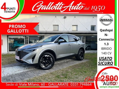 Nissan Qashqai 1.3 mhev N-Connecta 2wd 140cv usata