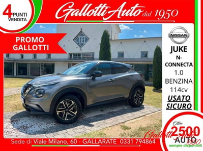 Nissan Juke 1.0 dig-t N-Connecta 114cv dct usata