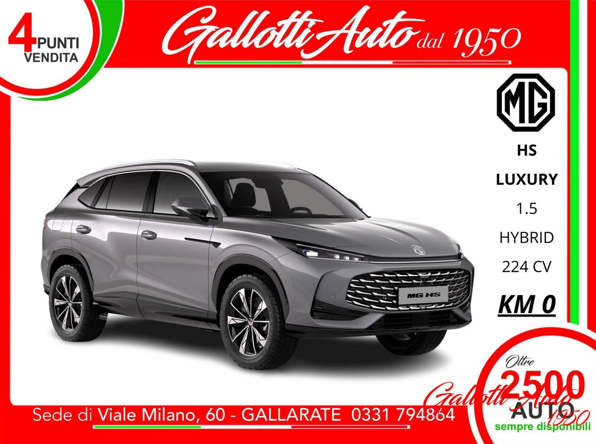 Mg HS 1.5 hybrid+ Luxury auto