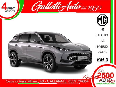 Mg HS 1.5 hybrid+ Luxury auto nuova