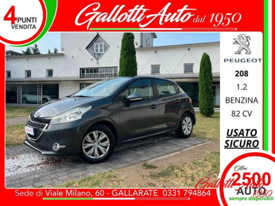 Peugeot 208 82 5 porte Active usata