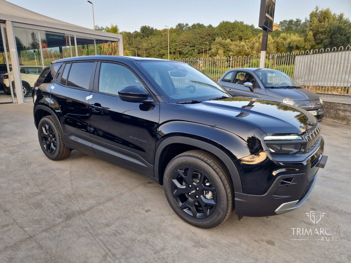 Jeep Avenger 1.2 turbo e-hybrid mhev Black Edition fwd 110cv edct6 (2)