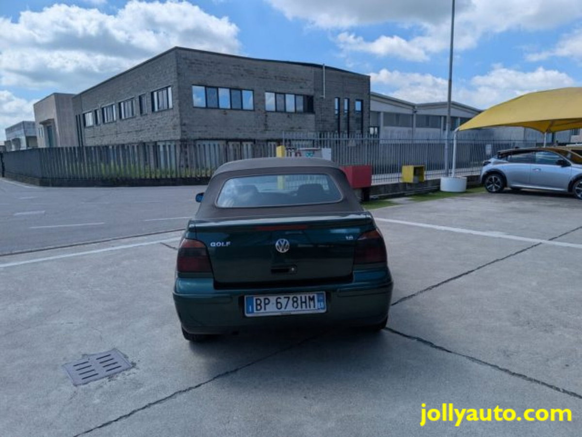 Volkswagen Golf Cabrio 1.6 cat Highline (6)
