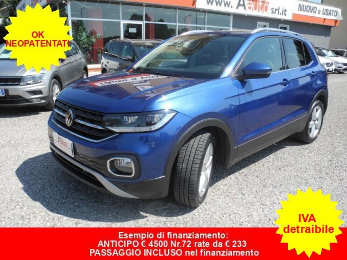 Volkswagen T-Cross 1.0 TSI 110 CV DSG Advanced