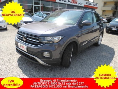 Volkswagen T-Cross 1.0 TSI 110 CV DSG Style usata