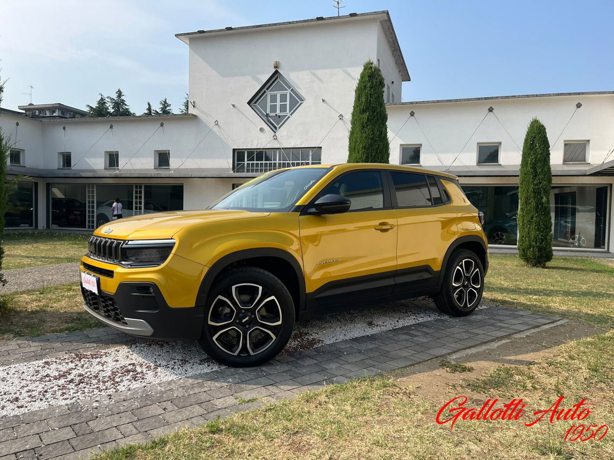 Jeep Avenger 1.2 turbo e-hybrid mhev Summit fwd 110cv edct6 (20)
