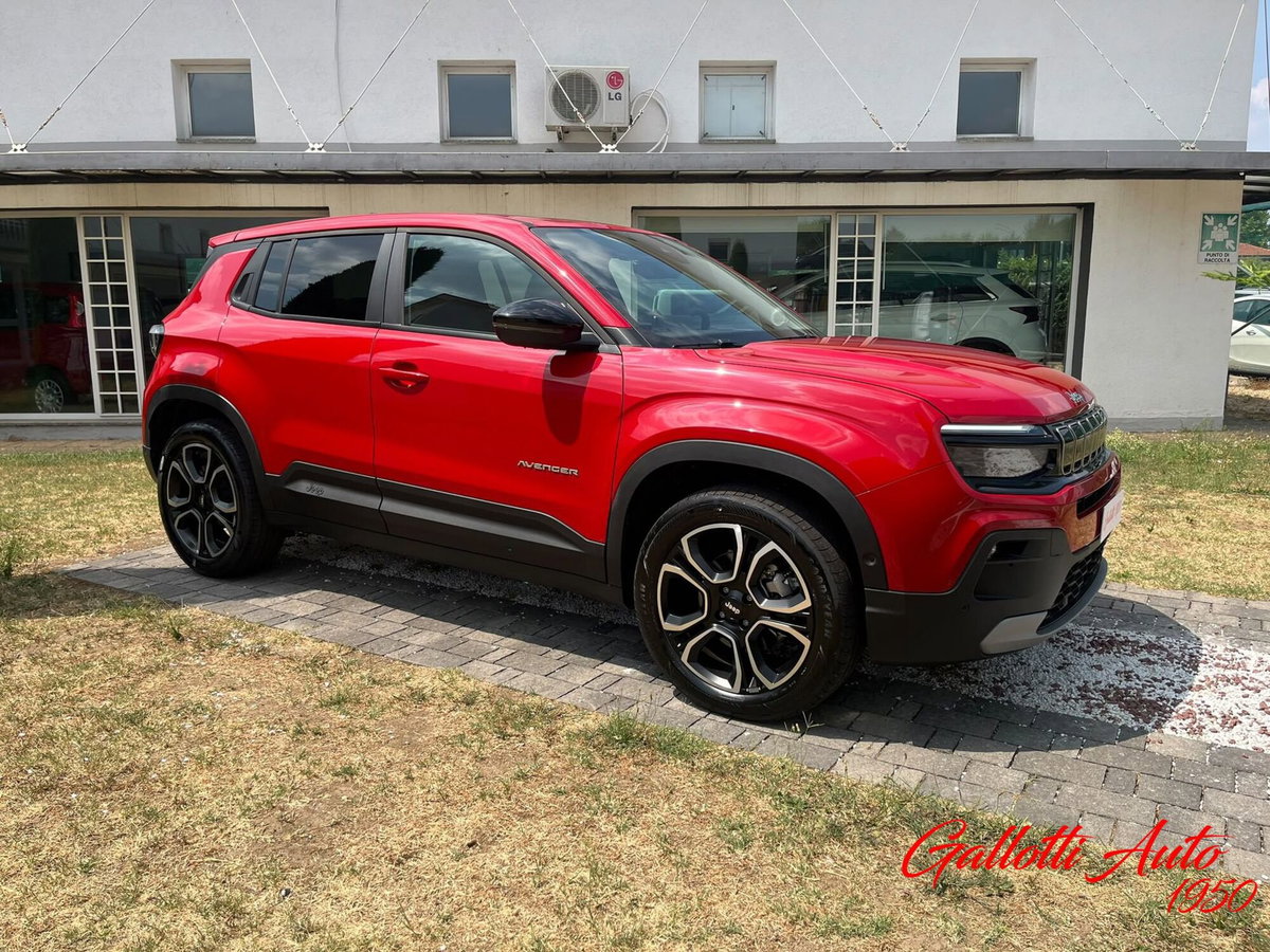 Jeep Avenger 1.2 turbo e-hybrid mhev Summit fwd 110cv edct6 (6)