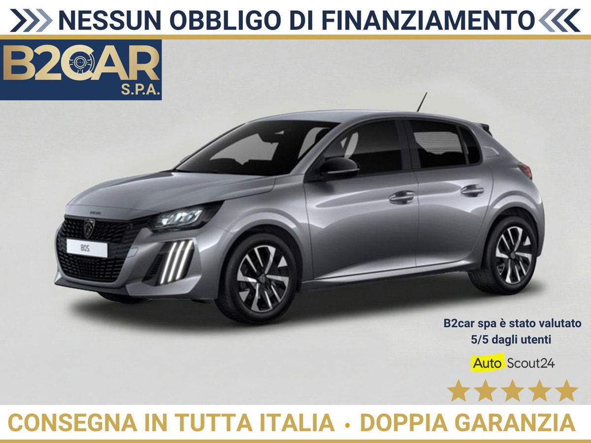 Peugeot 208 motore elettrico 136 CV 5 porte GT