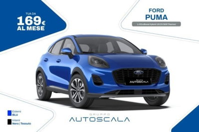 Ford Puma 1.0 EcoBoost Hybrid 125 CV S&S aut. Titanium Design usata