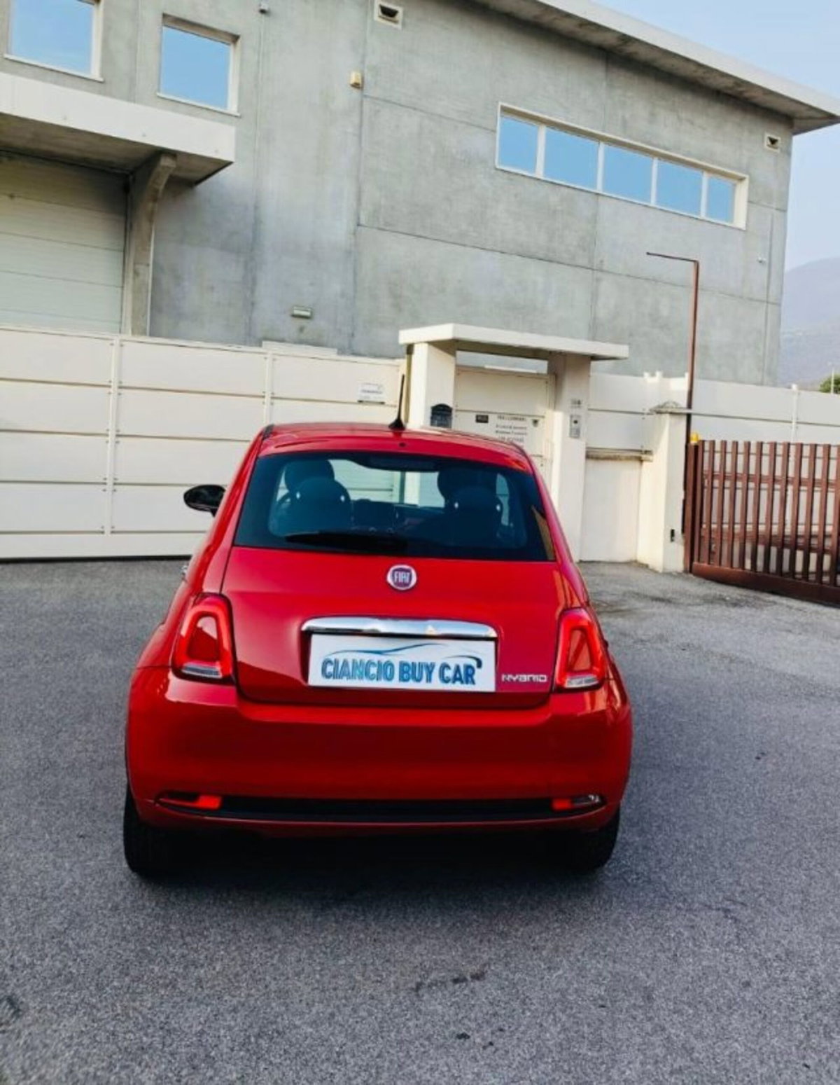 Fiat 500 1.0 Hybrid Red (4)