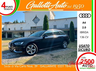Audi A4 30 2.0 tdi mhev S line edition 136cv s-tronic usata