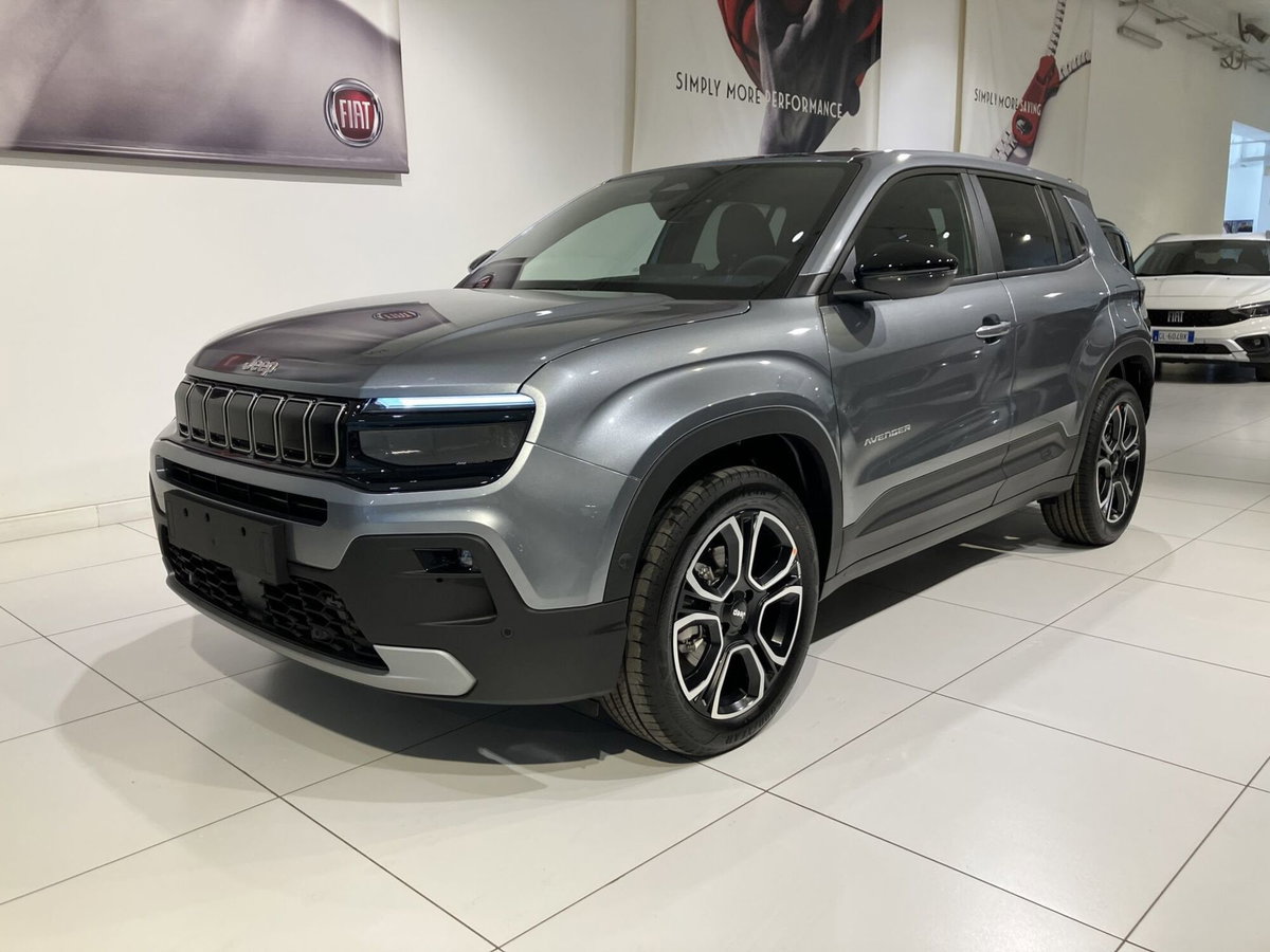 Jeep Avenger 1.2 turbo e-hybrid mhev Summit fwd 110cv edct6