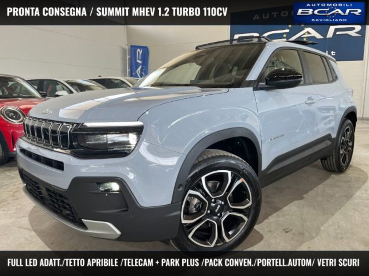 Jeep Avenger 1.2 turbo e-hybrid mhev Summit fwd 110cv edct6