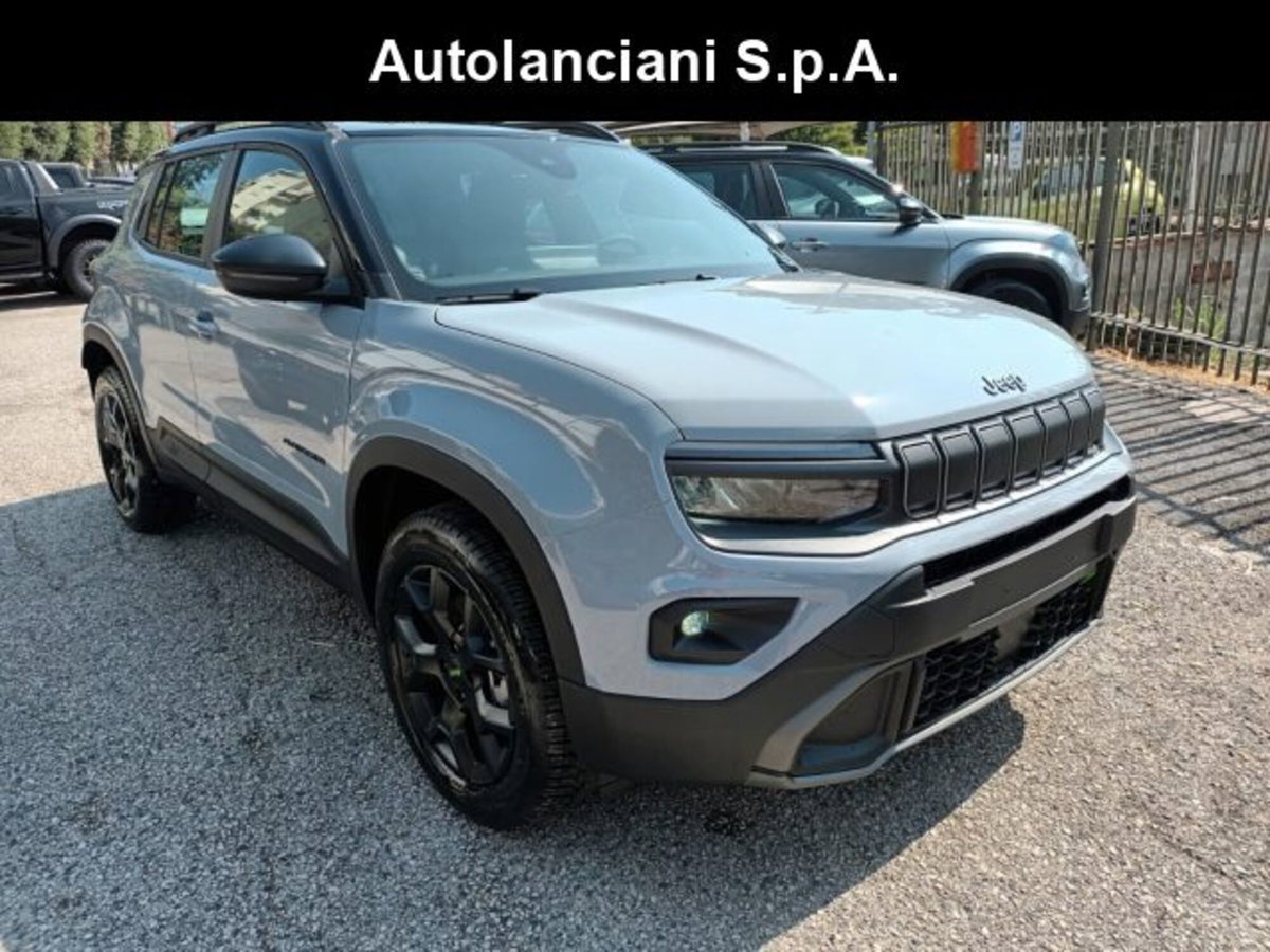 Jeep Avenger 1.2 turbo e-hybrid mhev Upland 4xe 145cv edct6